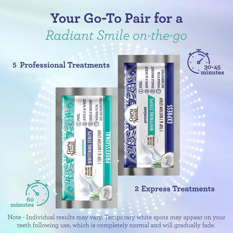 Gurunanda Whitening Strips (7-Day Treatment)